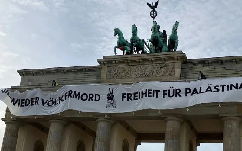 Берлин протесты