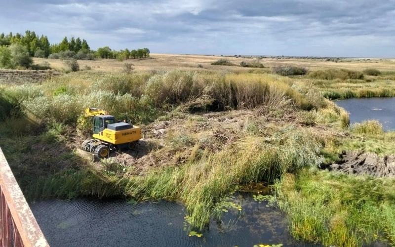 Батыс Қазақстанда бірнеше өзеннің арнасы кеңейтілді