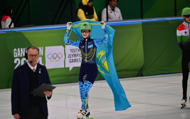 Kazakhstan grabs gold at 2025 ISU Short Track Junior World Cup