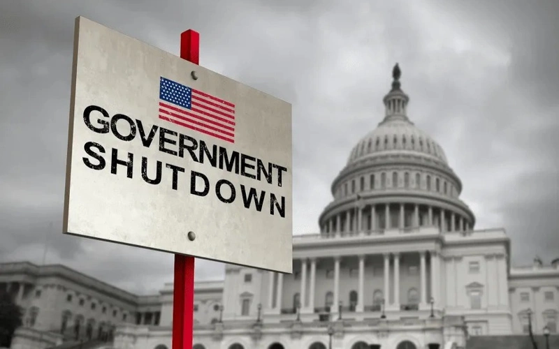 шатдаун США 