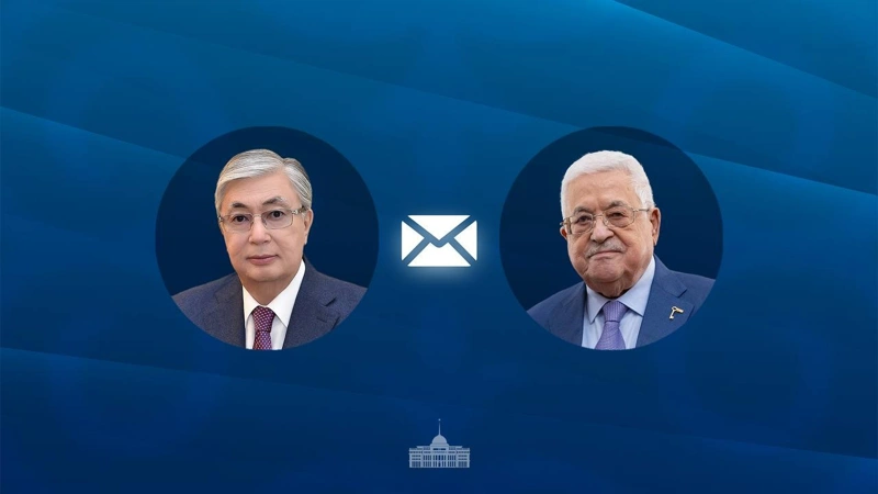 President Tokayev congratulates Mahmoud Abbas on Palestine’s Independence Day