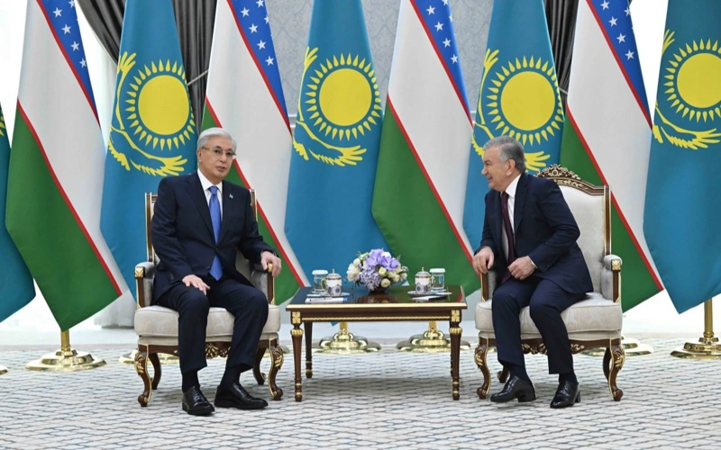 Мемлекет басшысы Өзбекстан Президенті Шавкат Мирзиёевпен келіссөз жүргізді 