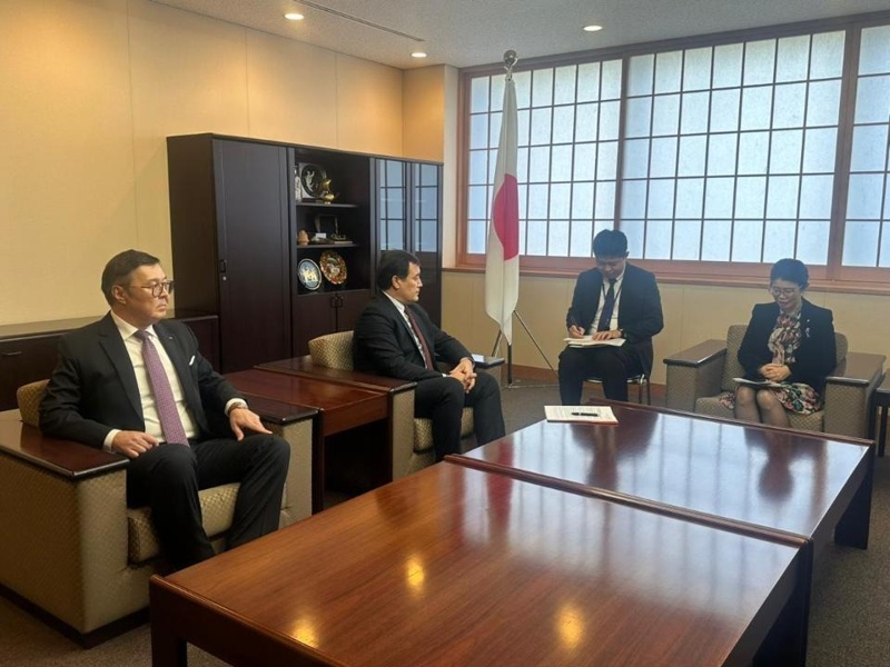 Kazakh, Japanese foreign ministries hold political consultations in Tokyo Kazakh, Japanese foreign ministries hold political consultations in Tokyo