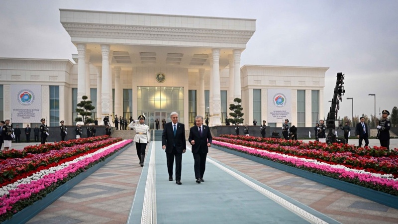 Президент Қасым-Жомарт Тоқаевтың Өзбекстанға мемлекеттік сапары аяқталды Президент Қасым-Жомарт Тоқаевтың Өзбекстанға мемлекеттік сапары аяқталды