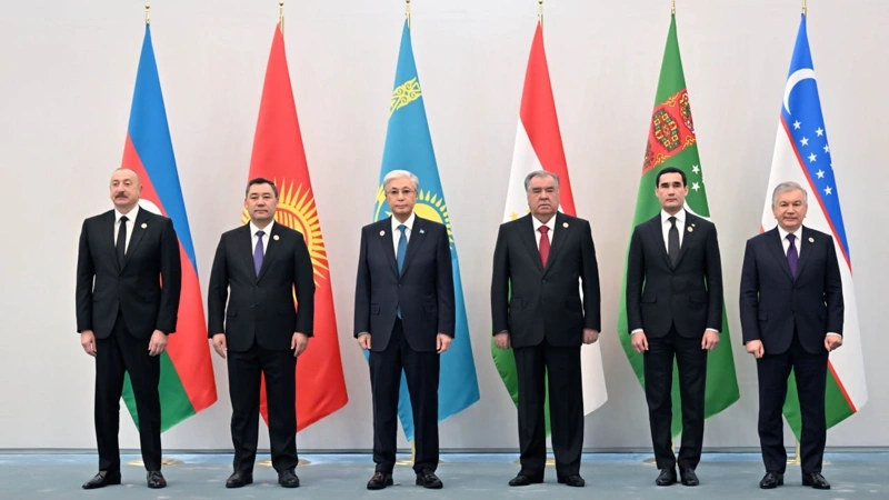 President Tokayev arrives at Tashkent Congress Center 