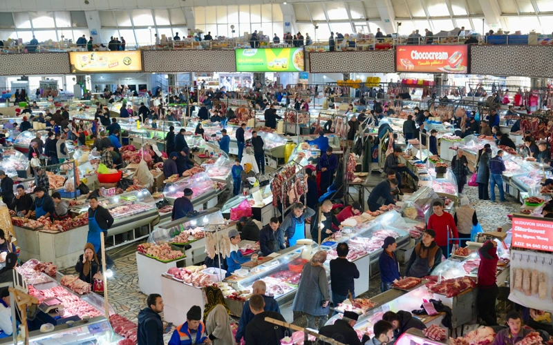 bazar v Tashkente