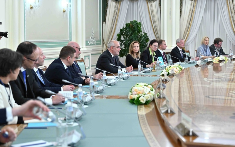 President of Estonia Alar Karis Estonian President