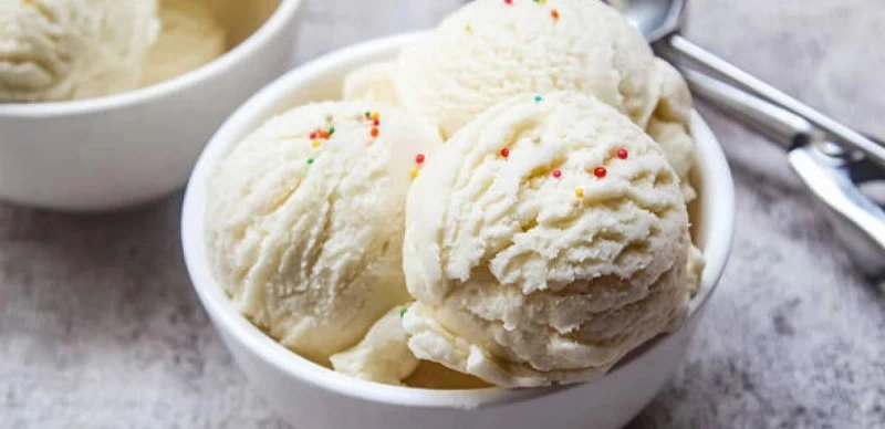 түйе сүтінен йогурт пен балмұздақ