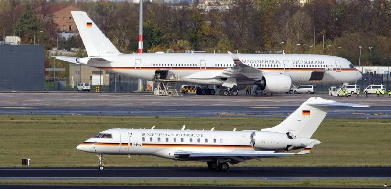 Самолет немецкого министра сломался — полет в США был прерван