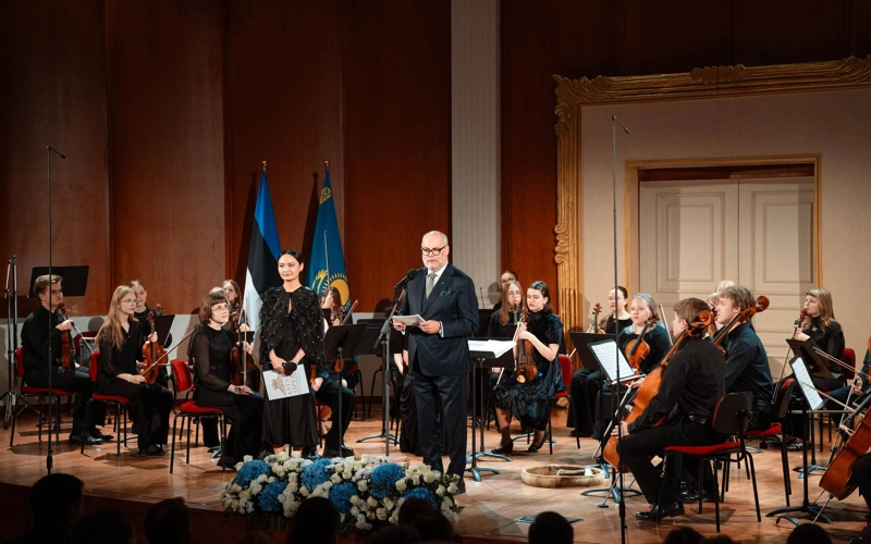 Концерт эстонской музыки прошел в «Астана Опера»