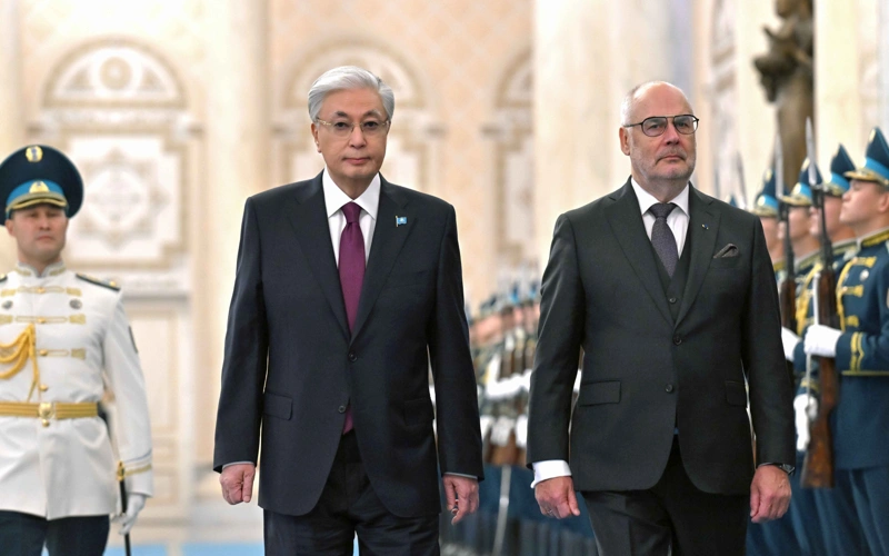 Президенты Казахстана и Эстонии провели переговоры