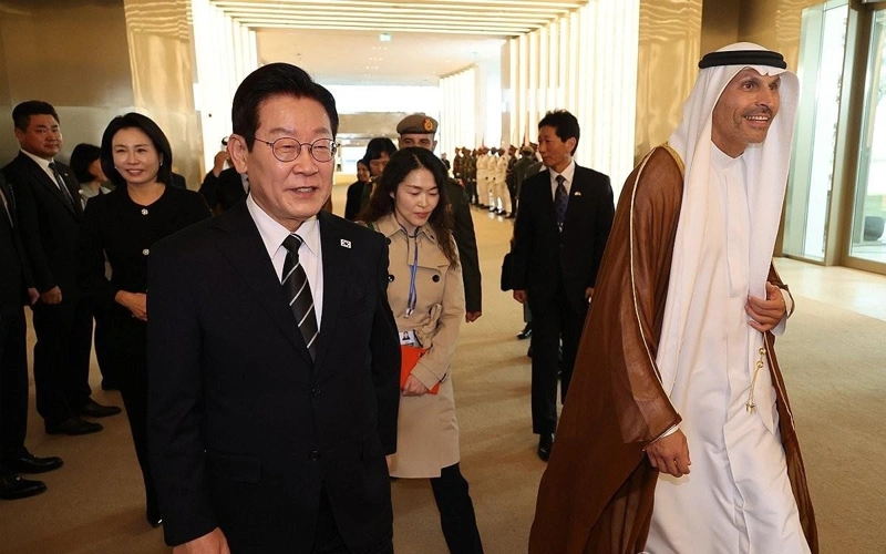 Lee set for summit with UAE president, with defense industry ties in focus
