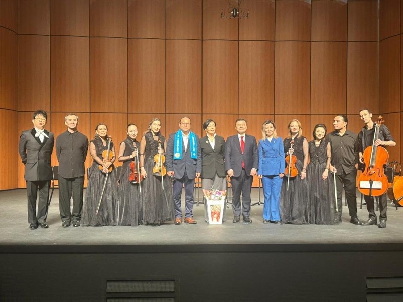 Music as a bridge: Camerata Kazakhstan performs in Seoul Music as a bridge: Camerata Kazakhstan performs in Seoul