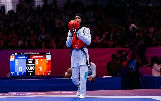 Nodira Akhmedova wins gold at 5th Qatar Taekwondo Open Championships