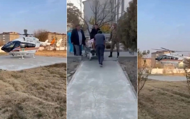 Jetisaıdaǵy órtten zardap shekken naýqas Shymkentke jetkizildi