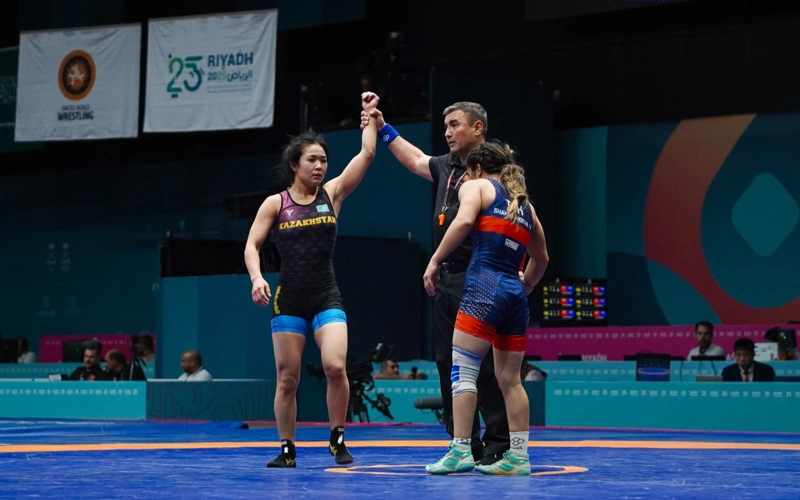 Wrestler Zeinep Bayanova