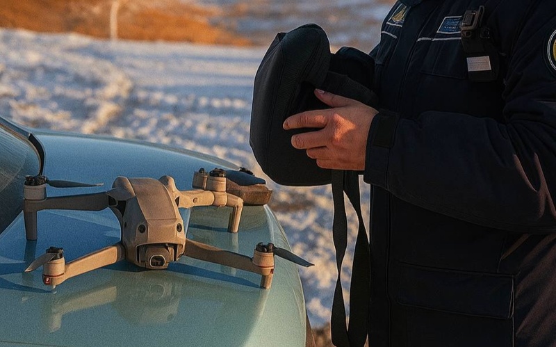 Абай облысында дрондар малдың бақылаусыз жайылуына байланысты жол-көлік оқиғаларын азайтуға көмектесіп жатыр.