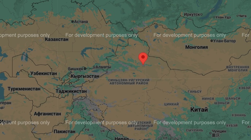 Землетрясение произошло в Китае Землетрясение произошло в Китае