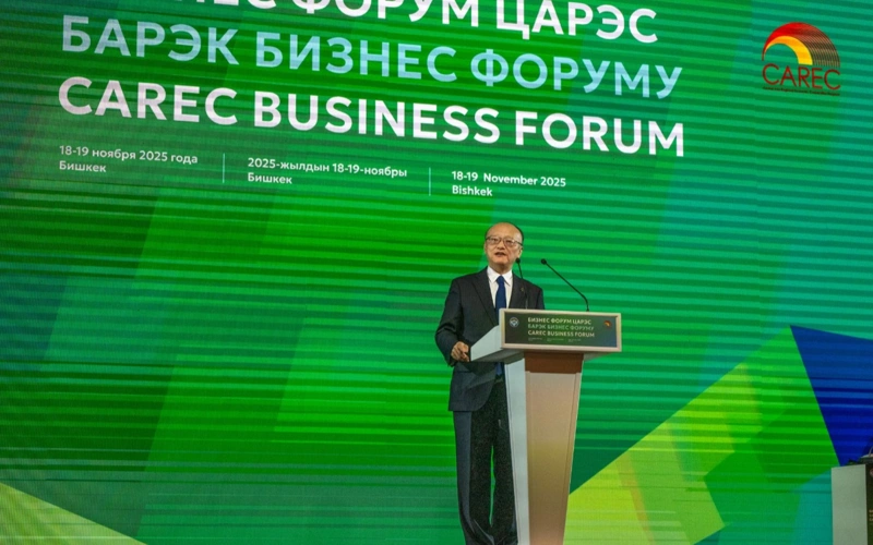 ADB to formalize Almaty-Bishkek border project, president says