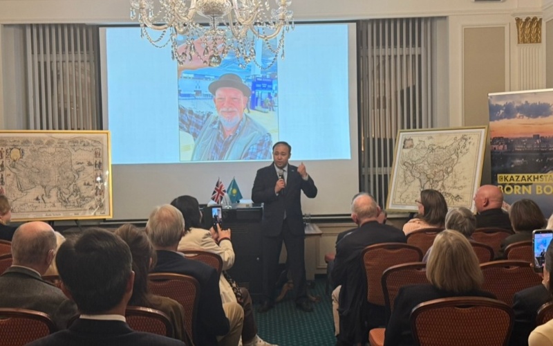Exploring Kazakhstan’s Silk Road Legacy: Nick Fielding’s Lecture Enthrals London Audience