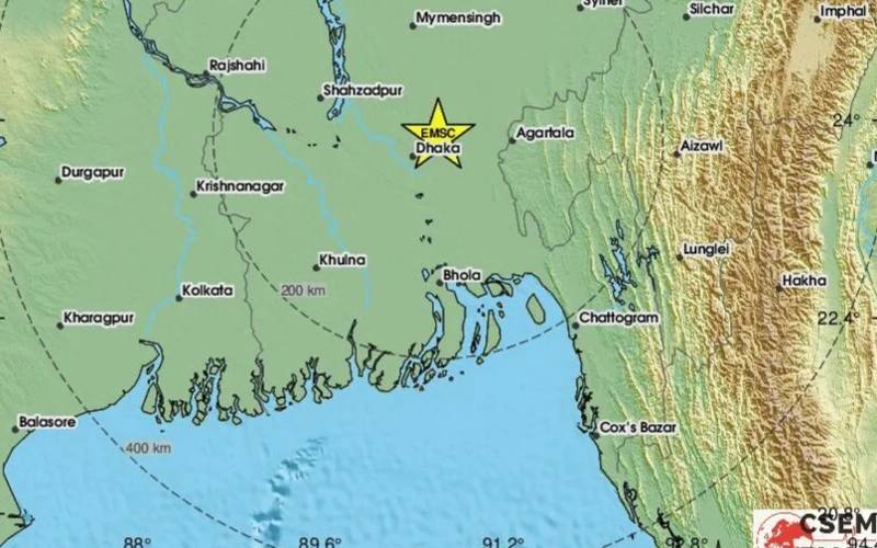 M5.5 earthquake hits Bangladesh, 5 killed