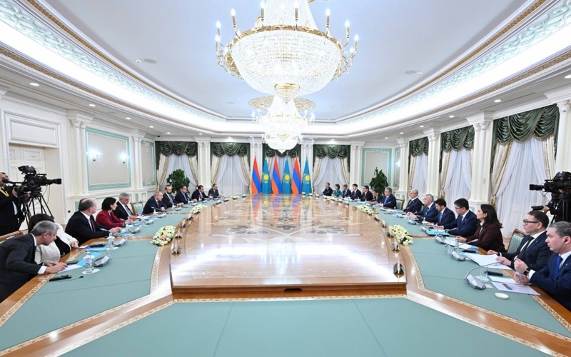 Арменияға жоғары сапалы астық өнімдерін тұрақты жеткізуге дайынбыз - Тоқаев Арменияға жоғары сапалы астық өнімдерін тұрақты жеткізуге дайынбыз - Тоқаев