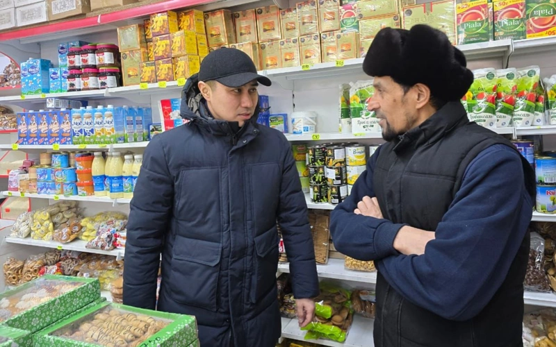Абай облысында азық-түлік бағасының негізсіз өсуіне қарсы бақылау шаралары күшейтілді