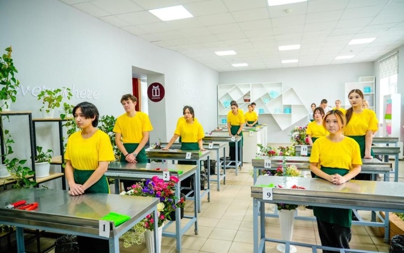 Астанада үздік флористтер бақ сынады