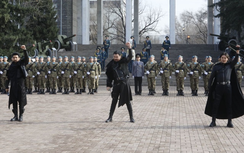 Алматыда «Батыр» президенттік полкінің сарбаздары ант қабылдады