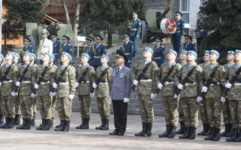 Алматыда «Батыр» президенттік полкінің сарбаздары ант қабылдады