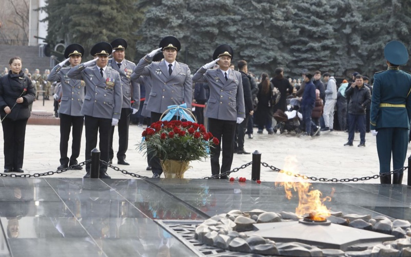 Алматыда «Батыр» президенттік полкінің сарбаздары ант қабылдады