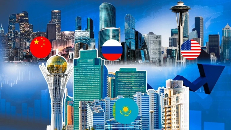 Хитой, Россия ва АҚШ ўртасида