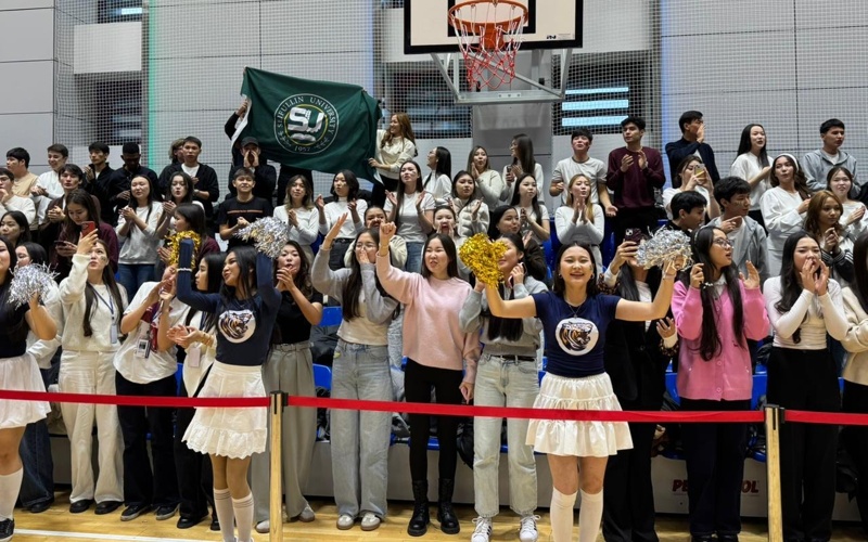 Esirtkisiz Elorda: Астанада студенттер арасында баскетболдан турнир өтті