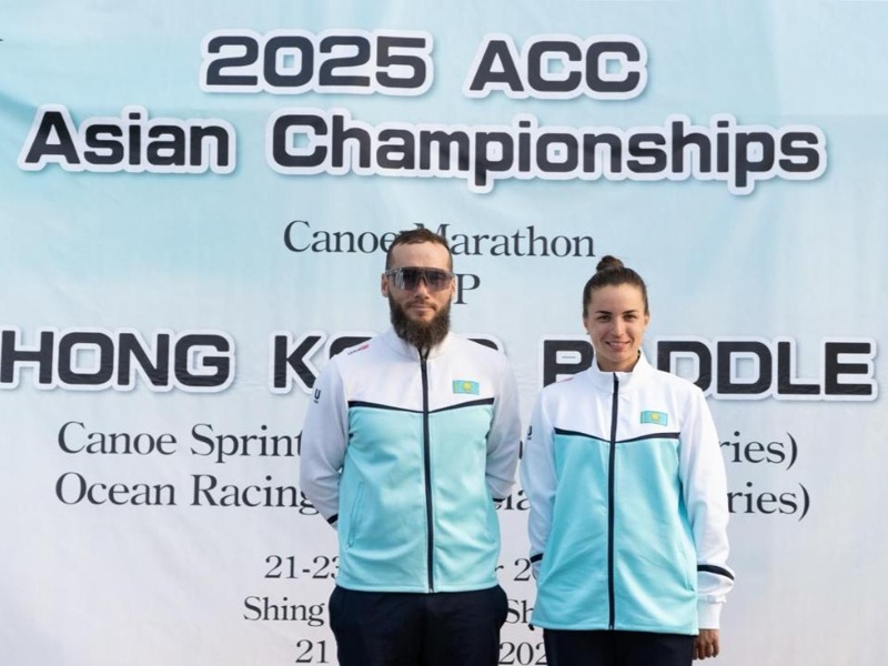 Kazakhstan pockets 5 gold medals at Canoe Marathon Asian Championships