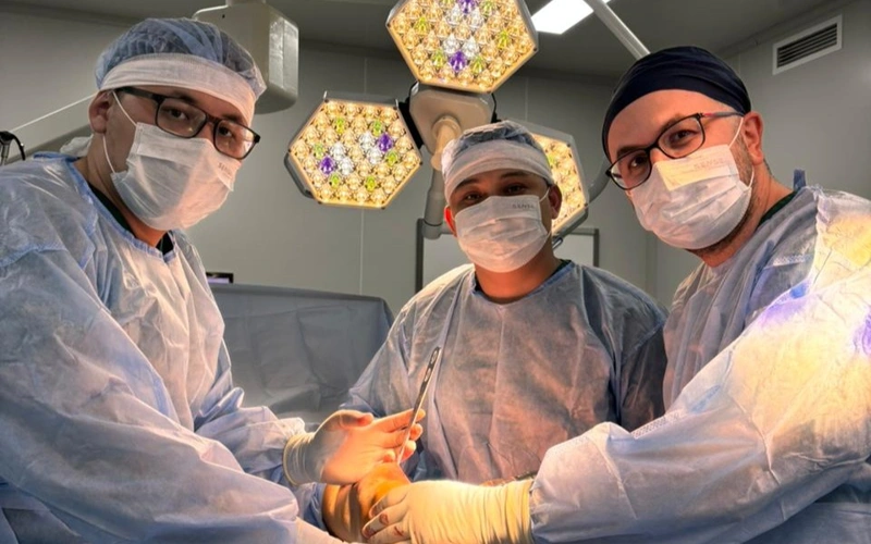 №1 Ақтөбе қалалық ауруханасының травматолог дәрігері Бексұлтан Шертай