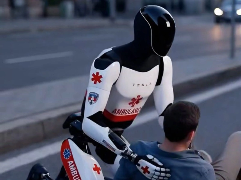 Elon Musk shows future with Optimus 