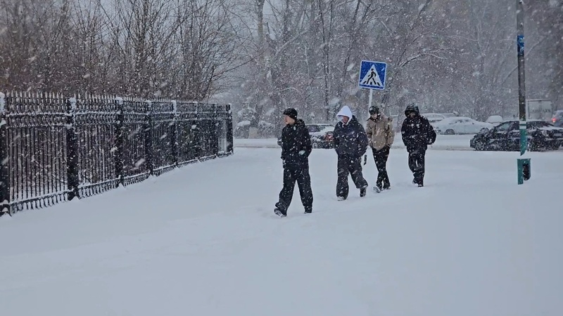 E Kazakhstan snowfall  