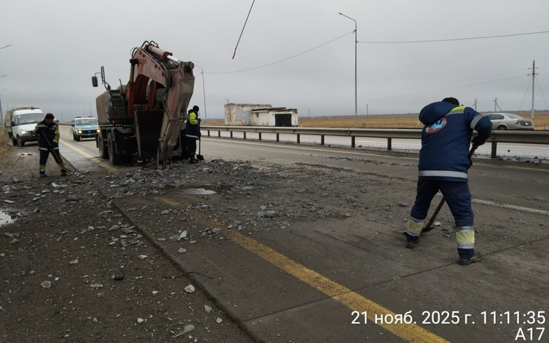 Павлодар-Астана автобанында уақытша жабылған көпір апаттық жағдайда тұр ма