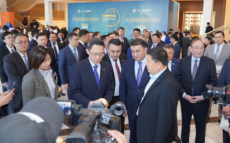  Түркістан облысына 432,2 млрд теңге тартатын 7 меморандумға қол қойылды