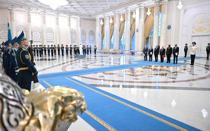 Қасым-Жомарт Тоқаев бірқатар мемлекеттің елшілерінен сенім грамоталарын қабылдады