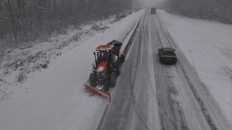 E Kazakhstan snowfall  
