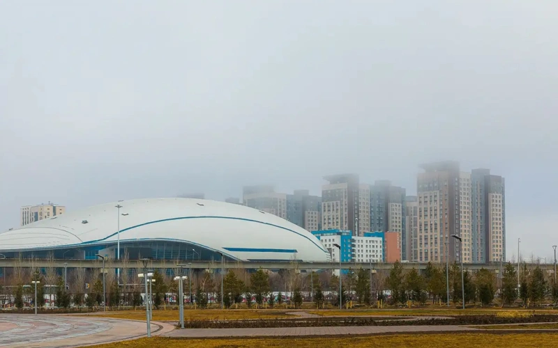 Fog and ice-slick to grip Kazakhstan