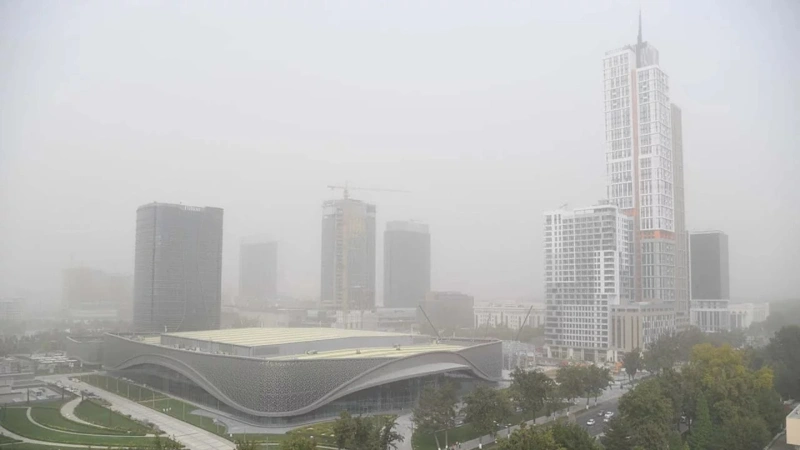 Ташкентте ауа сапасы нашарлап барады