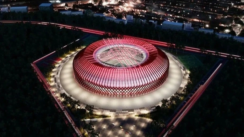 Central Asia's largest stadium set to open in Kyrgyzstan