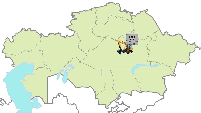 AQSh kompanııasy ıgeretin volfram kenishine buryn Qytaı kompanııasy da qyzyqqan