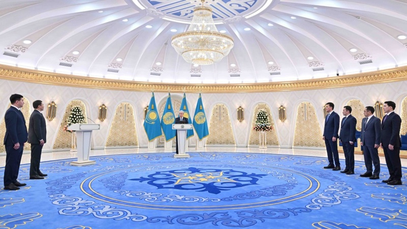 Президент Геннадий Головкинді І дәрежелі «Барыс» орденімен марапаттады Президент Геннадий Головкинді І дәрежелі «Барыс» орденімен марапаттады