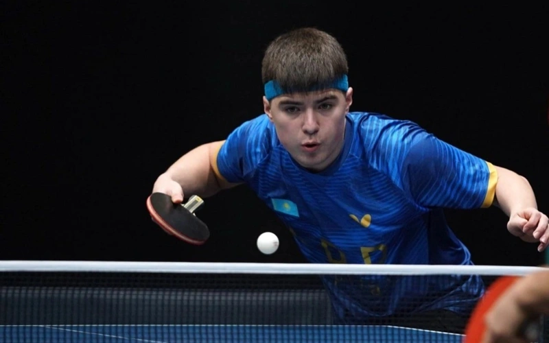 Kazakhstan's Kurmangaliyev wins at the start of ITTF World Youth Championships in Romania