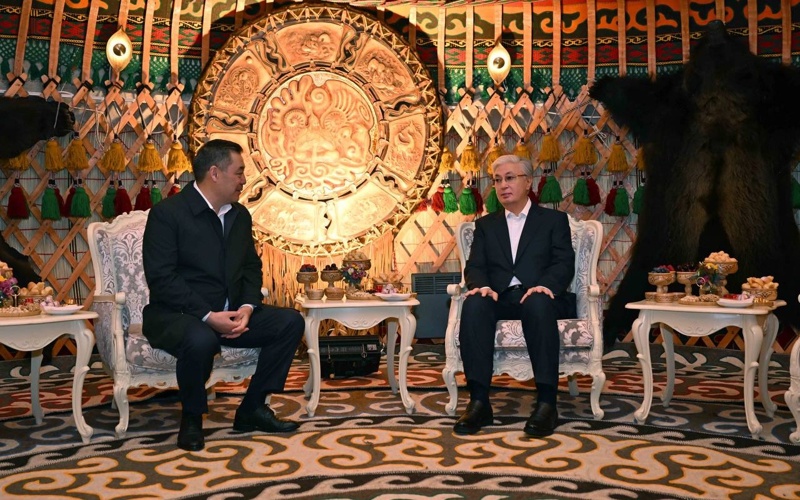 Накануне саммита ОДКБ президенты провели неформальную встречу в Бишкеке