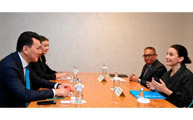 UNICEF hails Kazakhstan as model for child rights protection