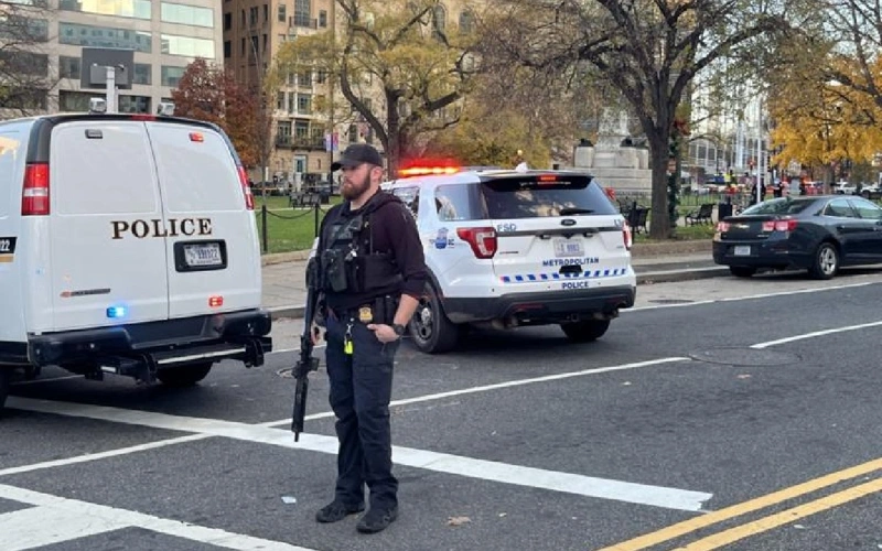 Shooting near the White House leaves two National Guard troops injured